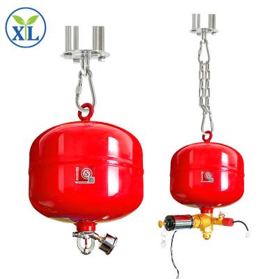 China 8kg Suspended Automatic Ceiling Mounted FM200 Hanging Type Fire Extinguisher On Wall for sale