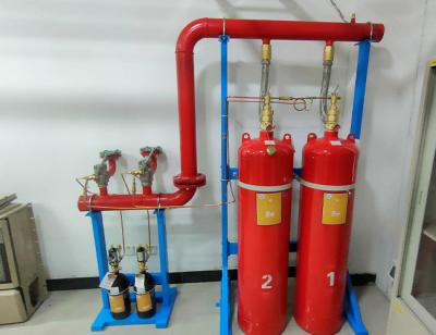 China Sistema de supresión de gases inérgicos de varios tipos de gas Ig541 automático para la sala de citas en venta