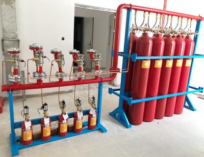 China Co2 Clean Agent Fire Suppression System Fm200 External Storage Pressure For Power Distribution Room for sale
