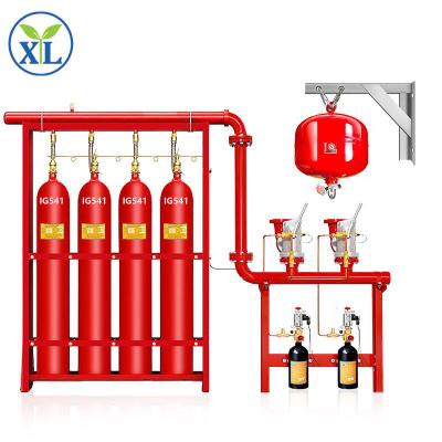 China Sistema de extinción de incendios de gases mixtos inertes e inertes Ig541 automático en venta