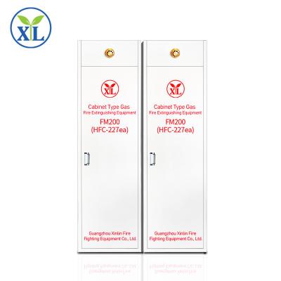 China Electrical FM200 Decorative Fire Extinguisher Cabinets With Hfc-227ea Automatic Extinguisher for sale