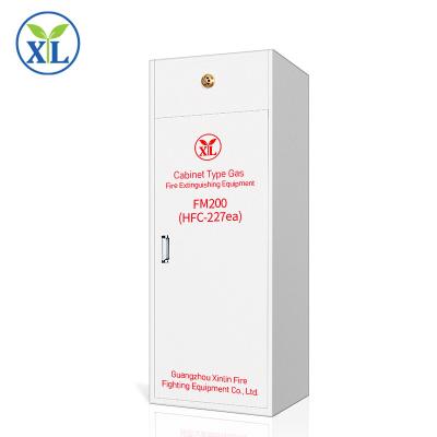 China FM200 Commercial Fire Extinguisher Cabinet Fireproof Device For Hotels Fire Fighting for sale