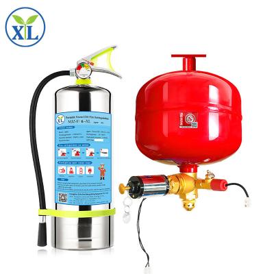 China Mobile Small Car Fire Extinguisher 6 Kg Gas Fire Suppression Device for sale