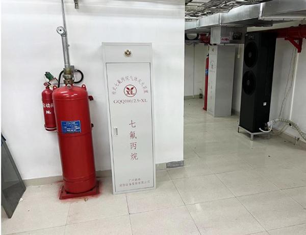 Quality 120L Fm200 Gas Fire Suppression System Flooding Gas Fire Protection Cabinets for sale