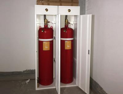 China 120L Fm200 Gas Fire Suppression System Flooding Gas Fire Protection Cabinets for sale
