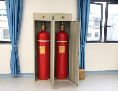 China 100L Clean Agent Fire Suppression System Fm200 Fire Proof Storage Cabinet for sale