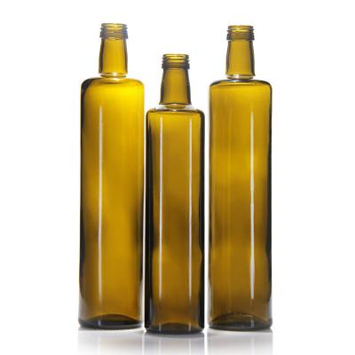 China ODM Botella de aceite de 200 ml Embalaje de botella de vidrio Marasca de 500 ml en venta