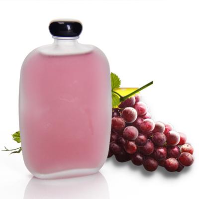 China 100ml Flat Square Airtight Glass Juice Container Bottles For Beverage Storage for sale