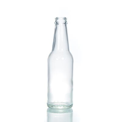 China Frosted Amber 16 Oz Glass Soda Bottles For Mexican Coke 330ml for sale