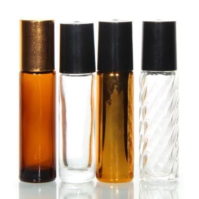 China 8ml 5ml Clear Empty Roll On Bottles For Essential Oils for sale