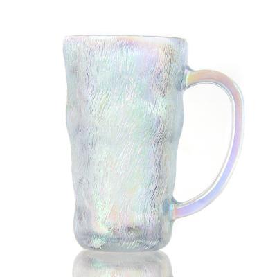 China 300ml Glacier Glass Tumbler Stein Beer Mug Juice Coffee Drinking for sale