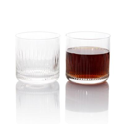 China Microwavable Clear Crystal Glass Cups Bourbon Tasting Glasses For Whiskey Cocktail for sale