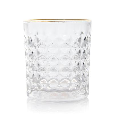 China Dubbele wand moderne drinkglassen Scotch Tumbler Cups 11oz 310ml Te koop