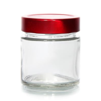 China Envases de vidrio de congelación de 500 ml a 1000 ml Contenedores de almacenamiento de vidrio hermético en venta