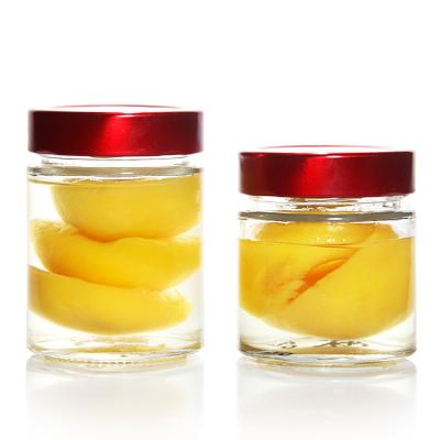 China 500Ml 750ml Freezing Glass Jars Food Container Pickle for sale