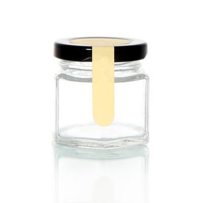 China Bulk 16 Oz Glass Honey Jars 120 Ml 240 Ml 300 Ml Custom Label for sale