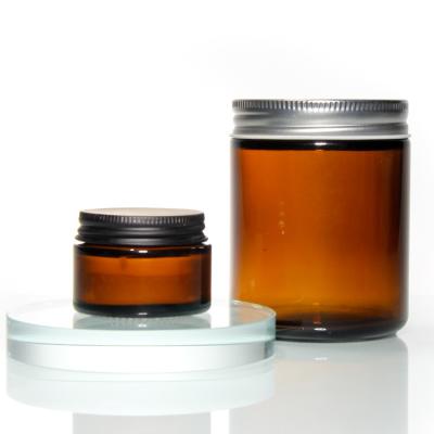 China Matte Zwarte Amber Glas Kaarspotten Bevroren Kaarsvaten Te koop