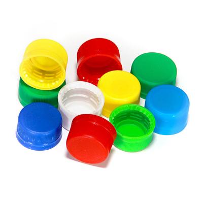 China Small Screw Plastic Water Bottle Caps 28mm 30mm For Drink Juice for sale