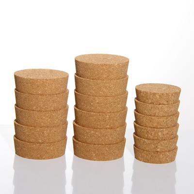 China Soft Wooden Tapered Cork Bottle Cap Lids Cover For Wine Bottle for sale