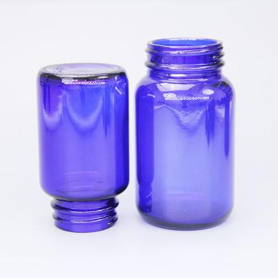 China 60 ml 125 ml frascos de reagente de vidro de laboratório boca larga estreita à venda