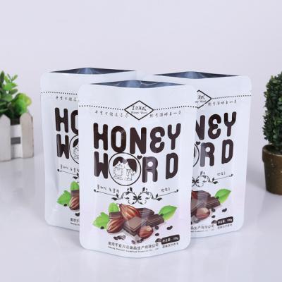China Zipper Lock Custom Packaging Bags Outside Layer Strong Sealing Open for sale