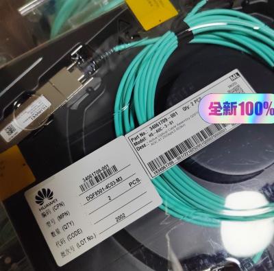 China Huawei Active Optical Cable Assemblies QSFP.AOC-3M-40G-MM-850nm for sale