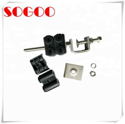 China Wireless Site RF Coaxial Feeder Cable Clamp For 7/8