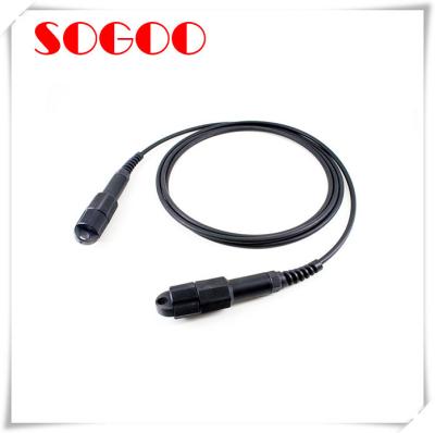 China PDLC Outdoor Tactical Armored Fibre Optic Cable CPRI FC / SC FTTA Waterproof for sale