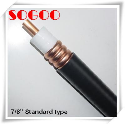 China Rosenberger Compatible 1/2 Rf Feeder Telecommunication Cable With Insulating Layer for sale