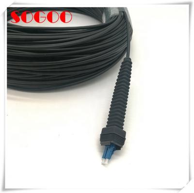 China LC DX 50m CPRI Fiber Cable Optical Cable Assembly Nokia Patch Cord Compatible NSN boot for sale