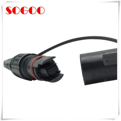 China Waterproof 12 Core Tactical Breakout Fiber Optic Cable for sale