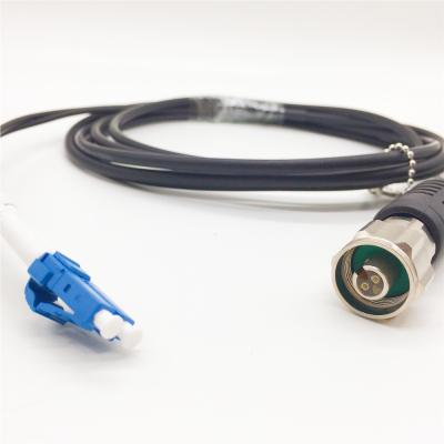 China 2 Core Armored Outdoor Fiber Patch Cable With ODC Connector Plug Socket for sale