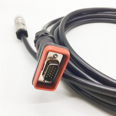 China 3M 10m enría el varón del cable de control Db15 Db9 y los conectores hembra de Aisg para Haiwei/Zte en venta