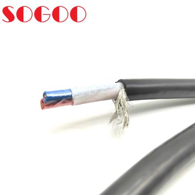 China D type Zhongli 2586 2×6mm2 600V 2×10AWG RRU power cable en venta