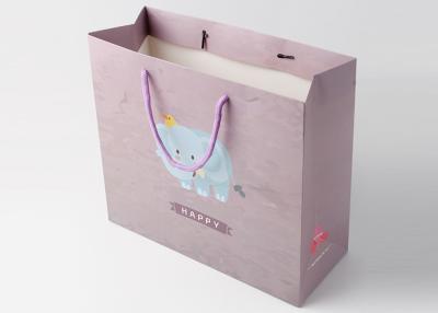 China Customized Christmas Gift Packing Bags Recycled Art Paper For Shopping for sale