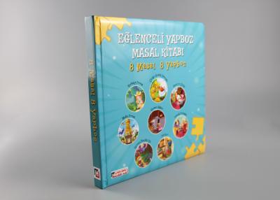 China Soft Foam Front Cover Personalized Board Books Custom Pattern And Size For Kids for sale