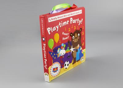 Chine les livres d'enfants multilingues de livre à couverture dure de 250gsm 2mm avec les lettres colorées à vendre