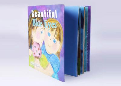 China Coloful Fairy Tale Hardcover Children'S Books Coated Paper With Plastic Dust Jacket for sale