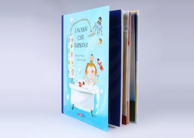 China Gray Educational Personalized Children'S Board Books With Gloss Lamination for sale