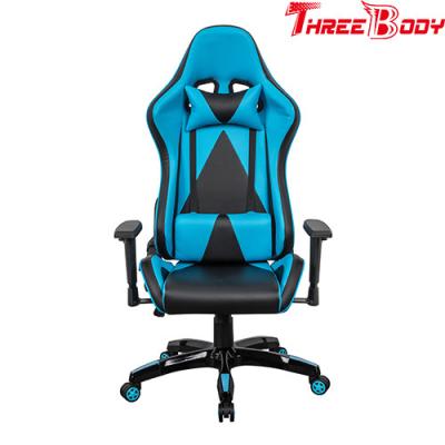 Chine Emballage de l'appui lombaire d'unité centrale de style de cuir de bureau de jeu de chaise de style d'appui-tête ergonomique haut arrière de chaise pivotante à vendre