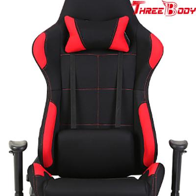 Chine Chaise confortable de chaise de jeu au-dessous de 100, rouge et noire faite sur commande de bureau pour le jeu à vendre
