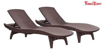 China Comfortable Patio Furniture Chaise Lounge , Outdoor Furniture Pool Chaise Lounge Chairs for sale