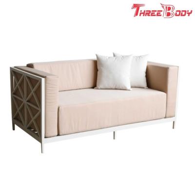 China Custom Outdoor Garden Furniture 2 Seater Coffee Tea Sofa Set 175 * 89 * 76 cm for sale