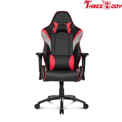 China 90 Degrees Reclines Racing Gaming Chair 350lbs Loading Capacity Easy To Clean for sale
