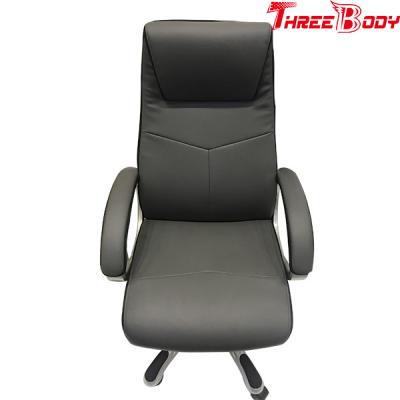 China Black Executive Racing Office Chair With Footrest Loaded 1136kgs 360 Degree Swivel Wheel for sale