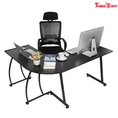 China Custom Modern Executive Office Furniture , L Shape Corner Contemporary Office Table for sale