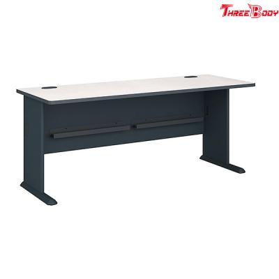 China Small Modern Office Furniture Simple Computer Desk 77.4 X 29.7 X 4 Inches for sale