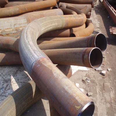 China Q345 Alloy Steel Seamless Pipe Fittings 6D Hot Bending Pipe  U Shaped for sale