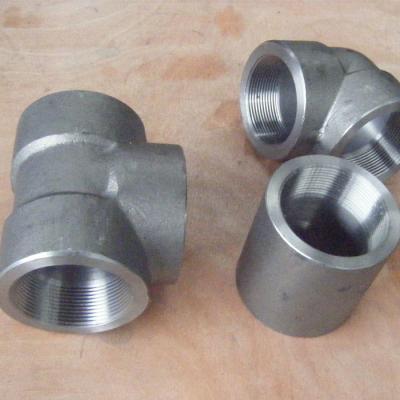 China Sch40 Sch160 316 Ss Socket Weld Pipe  Fittings Internal Thread  Socket Welded Joint for sale