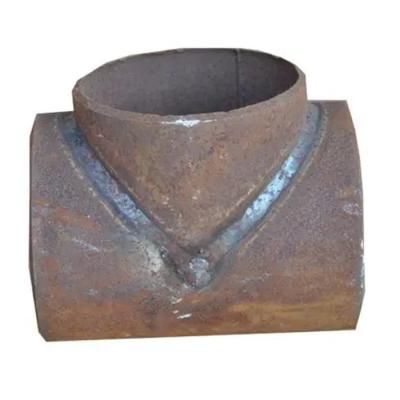 China Carbon Steel Thick Wall Large Diameter Butt Welding Tee Φ1020*16 à venda